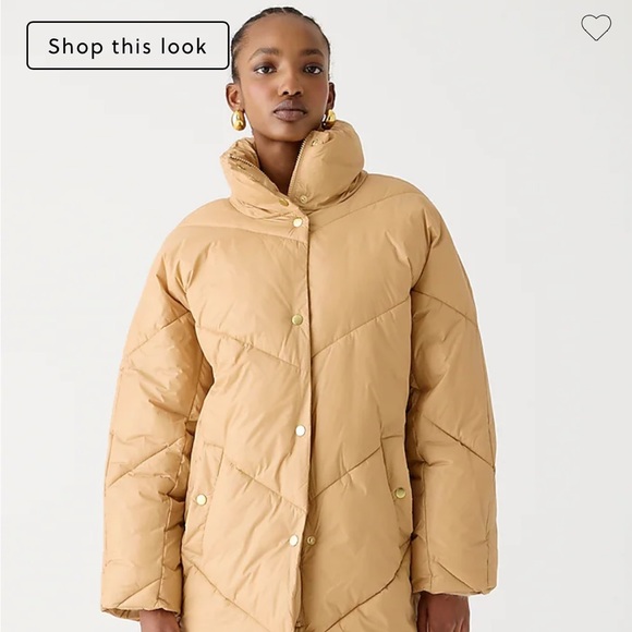 J. Crew Jackets & Blazers - Villa puffer coat with PrimaLoft®